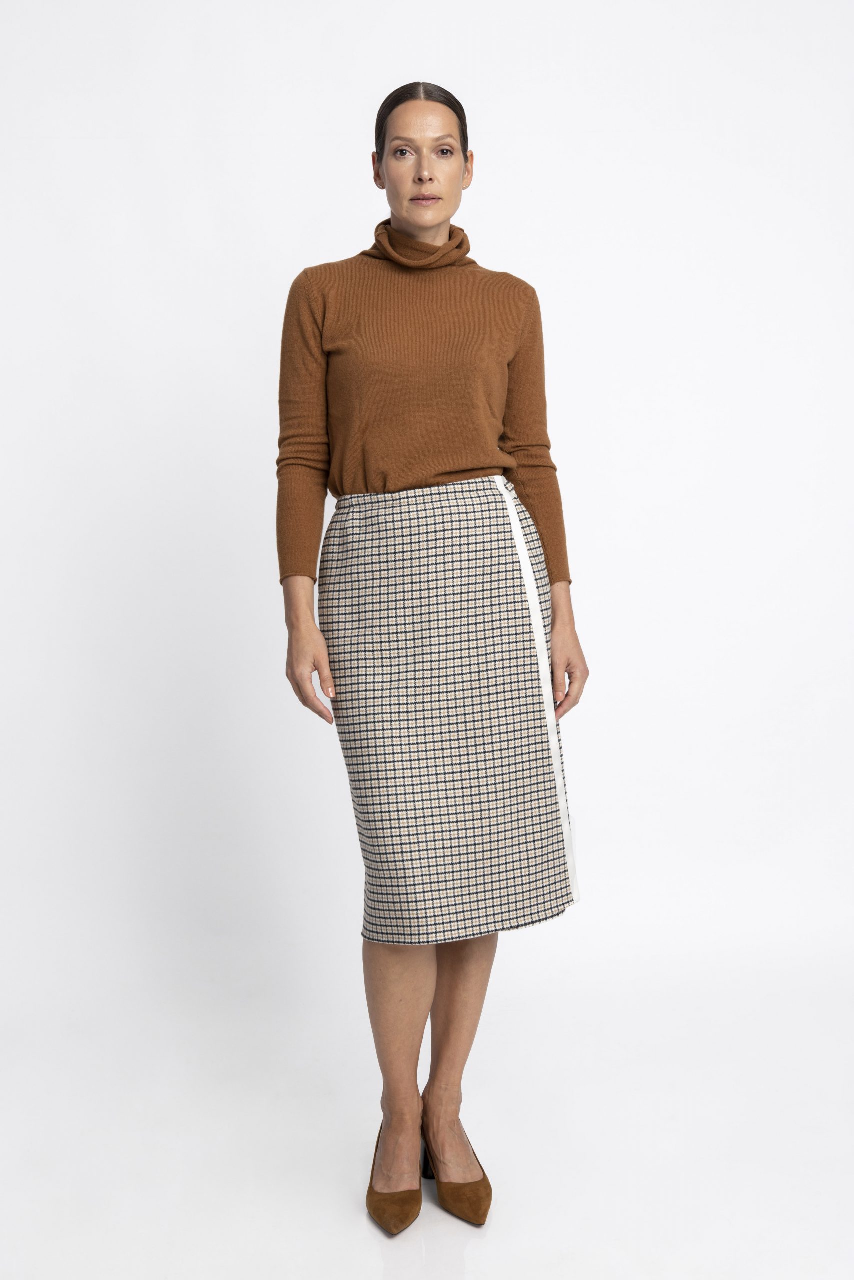 Merino wool skirt
